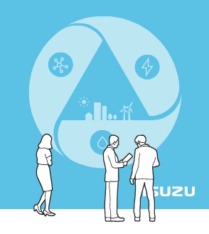 CO₂ strategy visual for an automotive company